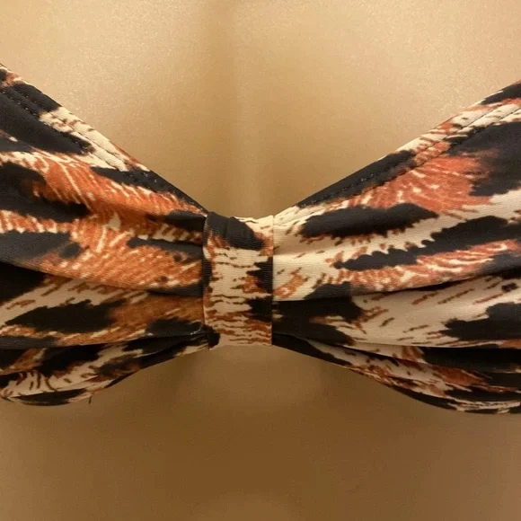 SHEIN Leopard Print Bikini - Brown and Black - Picture 4 of 16